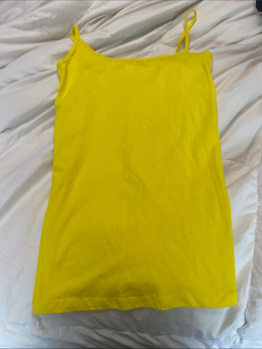 Forever 21 Yellow Spaghetti Strap Camisole